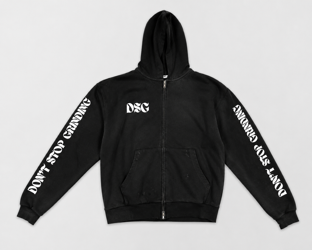 DSG “Don’t Stop Grinding” Zip Up Jacket  